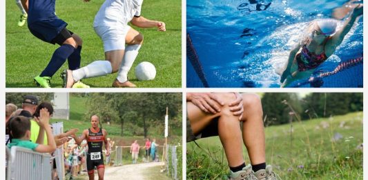 Verschiedene Sportarten, Sportverletzungen