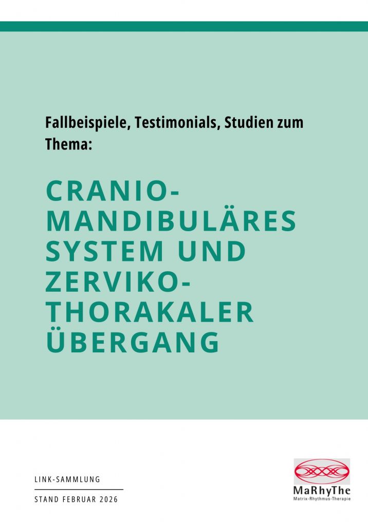 Deckblatt Linksammlung zum Thema craniomandibuläres System und zerviko-thorokaler Übergang